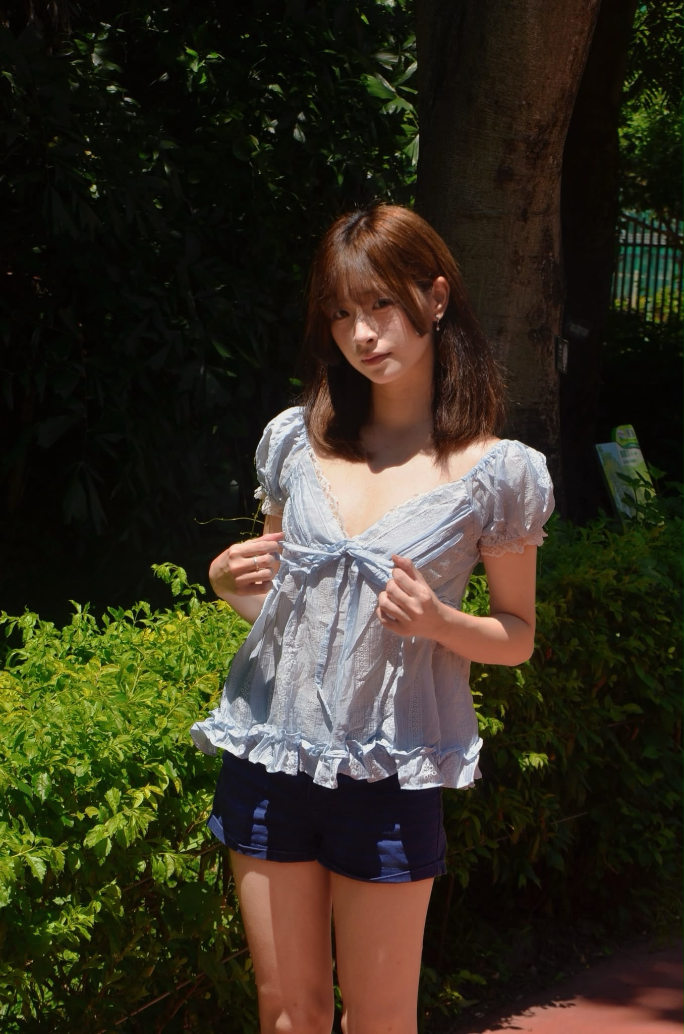 《泰國製造》lace花邊上衣
