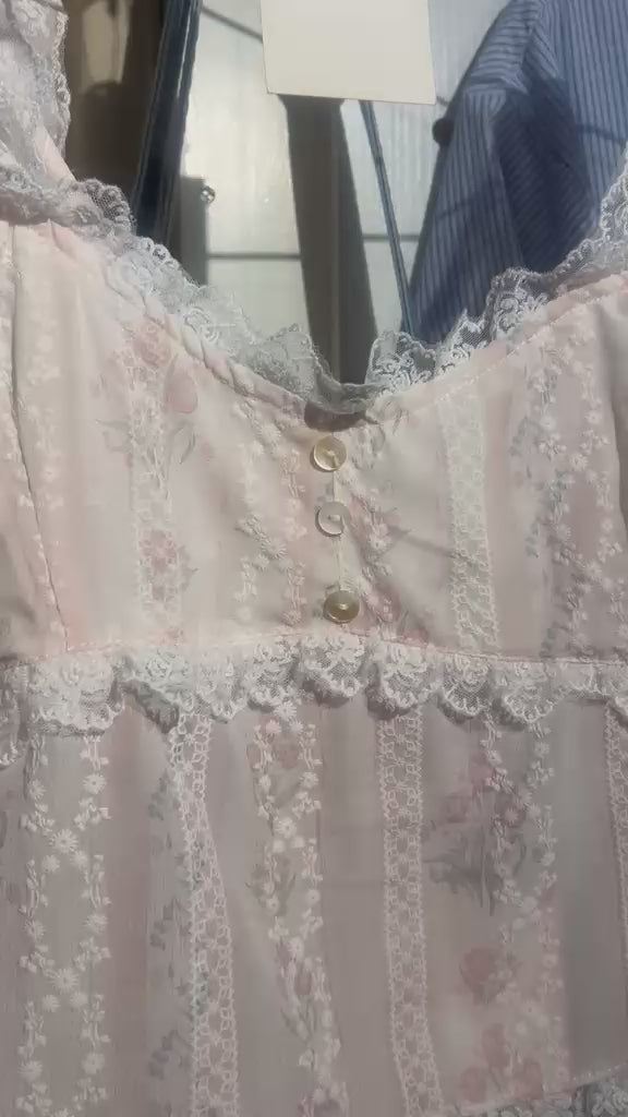 《泰國製造》lace肩帶背心
